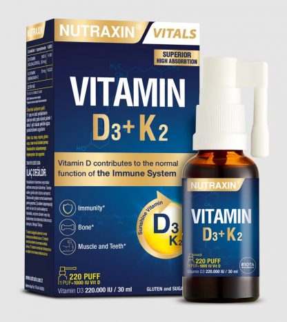 NUTRAXIN VITAMIN D3+K2